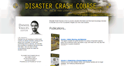 Desktop Screenshot of disastercrashcourse.com